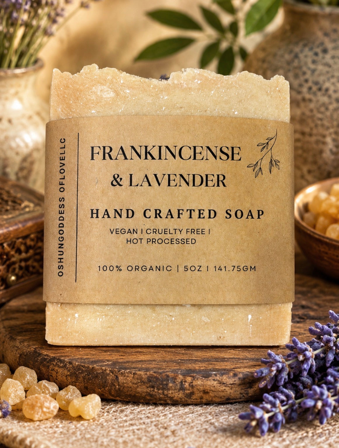 Frankincense & Lavender Soap