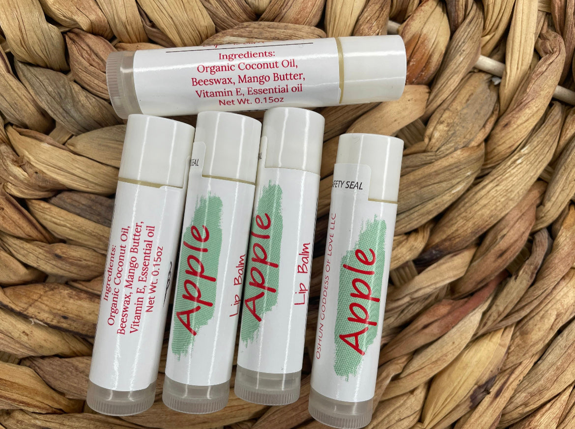 Apple Lip Balms