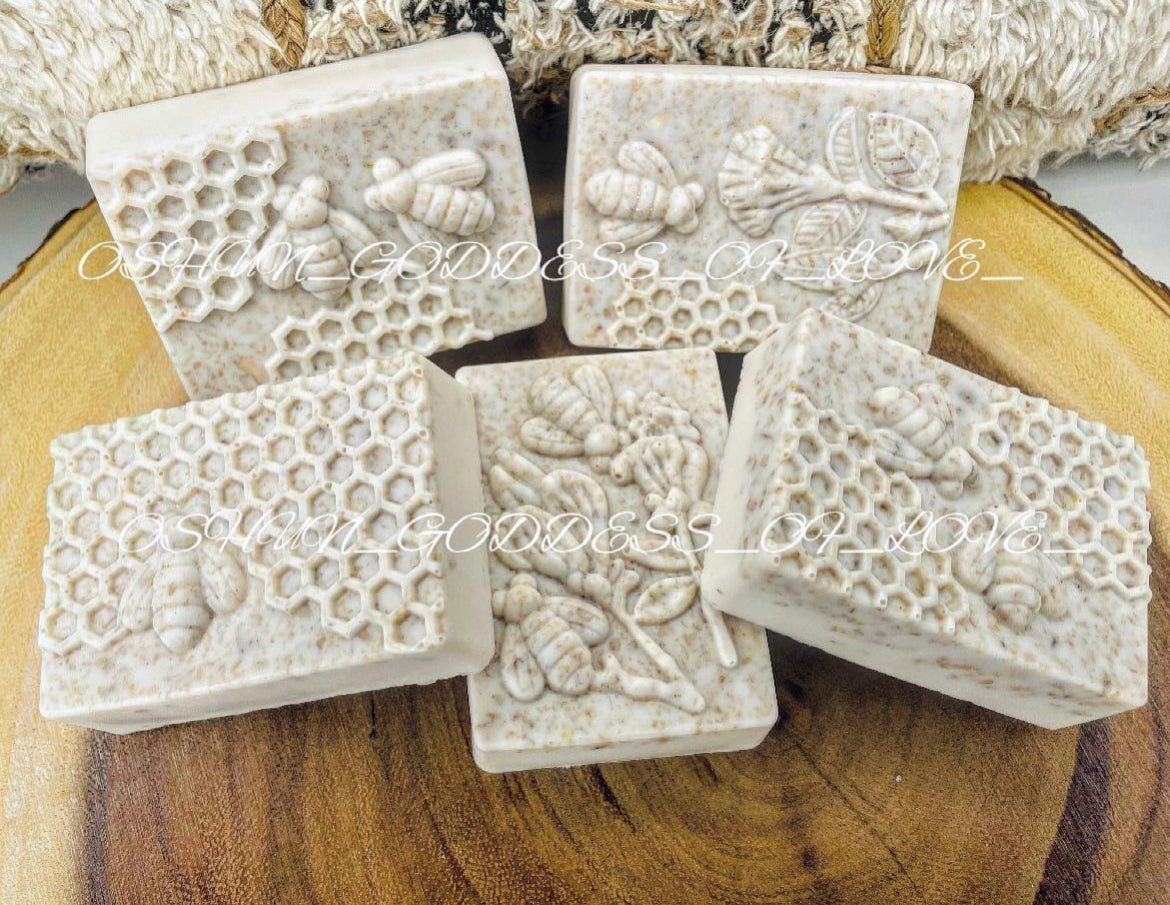 Oatmeal Bee Soaps