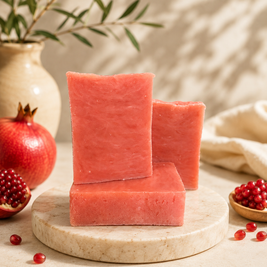 Pomegranate Hot Process Soap