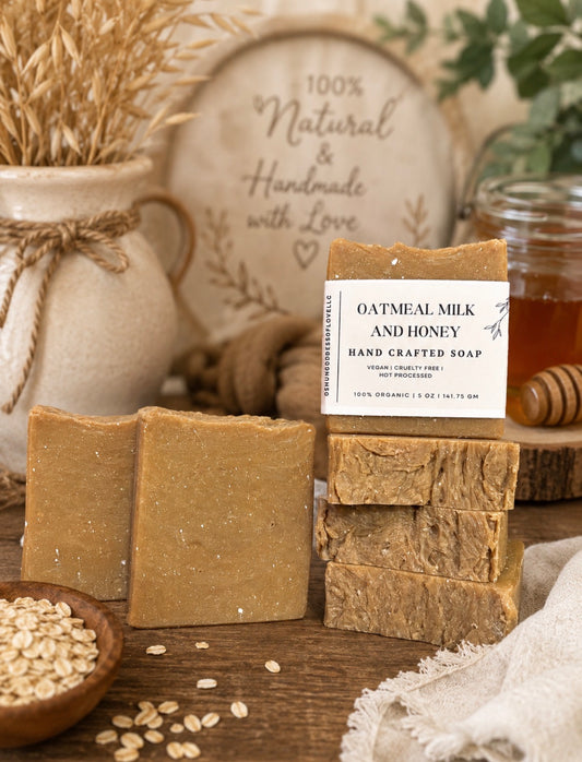 Oatmeal Milk & Honey Goat’s Milk Soap